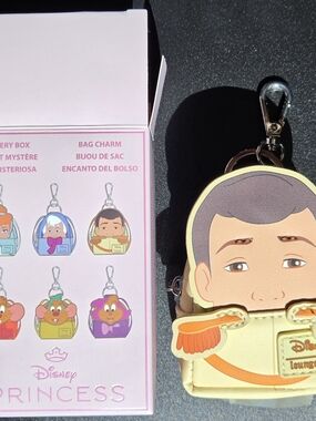 Disney's Cinderella Mystery Mini Backpack Keychain Bag Charm - Prince Charming